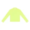 Crewneck Long Sleeve Top “Fluo Yellow” 704103TMVB77204