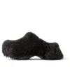 Crocs Mules “Black Fake Fur on Rubber” 720762W0FOU1000