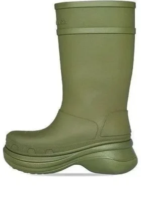 Crocs x Balenciaga Boots “Army Green” 677384W1S8E3195