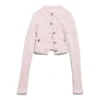 Cropped Cardigan “Pink” 793604T33285000