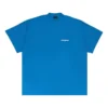 Crossed Out Oversized T-Shirt “Blue” 712398TMVJ64024