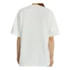 Crown Logo Alphabet Printing Short Sleeve White 594599TGV489000