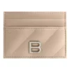 Crush Card Holder Quilted “Beige” 766467210J02906