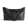 Crush Large Carry All Tote Bag Quilted “Black” 7717182AAWW1000