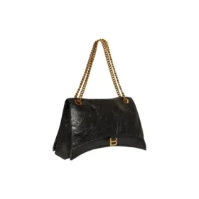 Crush Large Chain Bag “Black” 716332210IT1000