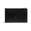 Crush Long Coin And Card Holder Quilted “Black” 766465210J11000