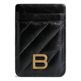 Crush Magnet Card Holder Quilted “Black” 782132210J11000