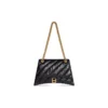 Crush Medium Chain Bag Quilted “Black” 716393210J11000
