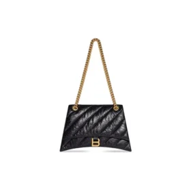 Crush Medium Chain Bag Quilted “Black” 716393210J11000