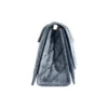 Crush Medium Chain Bag Quilted “Blue” 7163932AAGX4661