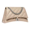 Crush Medium Chain Bag Quilted “Light Brown” 716393210J02906