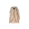 Crush Medium Chain Bag Quilted “Light Brown” 716393210J02906