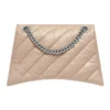 Crush Medium Chain Bag Quilted “Light Brown” 716393210J02906