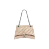 Crush Medium Chain Bag Quilted “Light Brown” 716393210J02906