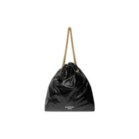 Crush Medium Tote Bag “Black” 742941210IT1000