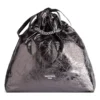 Crush Medium Tote Bag Metallized “Grey” 7429412AATG1314