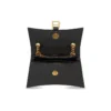 Crush Small Chain Bag Crocodile Embossed “Black” 716351210IX1000
