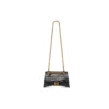 Crush Small Chain Bag Crocodile Embossed “Black” 716351210IX1000