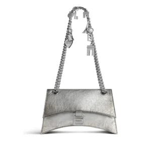 Crush Small Chain Bag Dirty Effect “Silver” 7819202AA6X8110