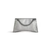 Crush Small Chain Bag Dirty Effect “Silver” 7819202AA6X8110