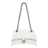 Crush Small Chain Bag Quilted “Optic White” 716351210J09001