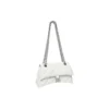 Crush Small Chain Bag Quilted “Optic White” 716351210J09001