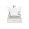 Crush Small Chain Bag Quilted “Optic White” 716351210J09001
