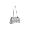 Crush Small Chain Bag Quilted “Silver” 716351210IW8110