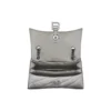 Crush Small Chain Bag Quilted “Silver” 716351210IW8110