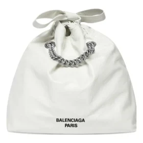 Crush Small Tote Bag “Optic White” 742942210IU9001