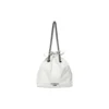Crush Small Tote Bag “Optic White” 742942210IU9001