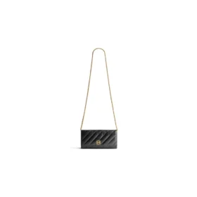 Crush Wallet On Chain Quilted “Black” 781723210J11000
