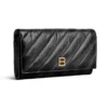 Crush Wallet On Chain Quilted “Black” 781723210J11000