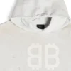 Crypto Hoodie Medium Fit “Off White” 742603TOVU7