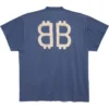Crypto Oversized T-shirt “Blue” 739028TOVU64108