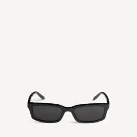 Daily rectangle sunglasses in black
