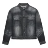 Denim Jacket With Back Logo Large Fit “Fake Wash Black” 620728TIW435720