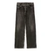 Denim Trompe L”oeil Pants “Black” 751503TOL991000