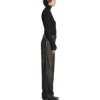 Denim Trompe L”oeil Pants “Black” 751503TOL991000
