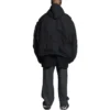 Destroyed Bomber Jacket “Black” 698844TKP271000