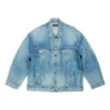 Destroyed Denim Jacket “Blue” 727840TNW014268