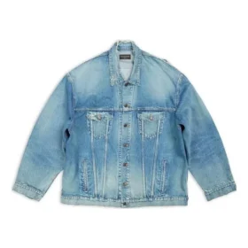 Destroyed Denim Jacket “Blue” 727840TNW014268