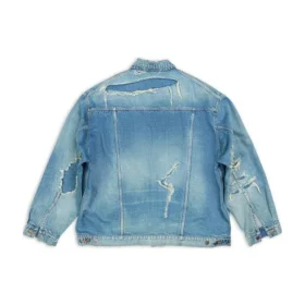 Destroyed Denim Jacket “Blue” 727840TNW014268