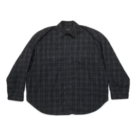 Detachable Sleeves Shirt Large Fit “Grey” 751728TOM172952