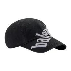 Diagonal Baseball Cap “Black White” 680738410B20107