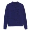 Diagonal Logo Sweatshirt “Blue” 583080T15244160