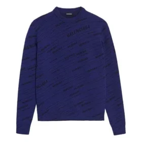 Diagonal Logo Sweatshirt “Blue” 583080T15244160