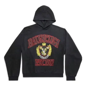 DIY College Hoodie “Black” 744463TOVK21055