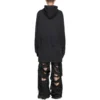 DIY College Hoodie “Black” 744463TOVK21055