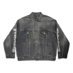 Diy Metal Large Fit Jacket “Black” 773804TBP473721